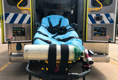 Austin EMS Ambulance Gurney.